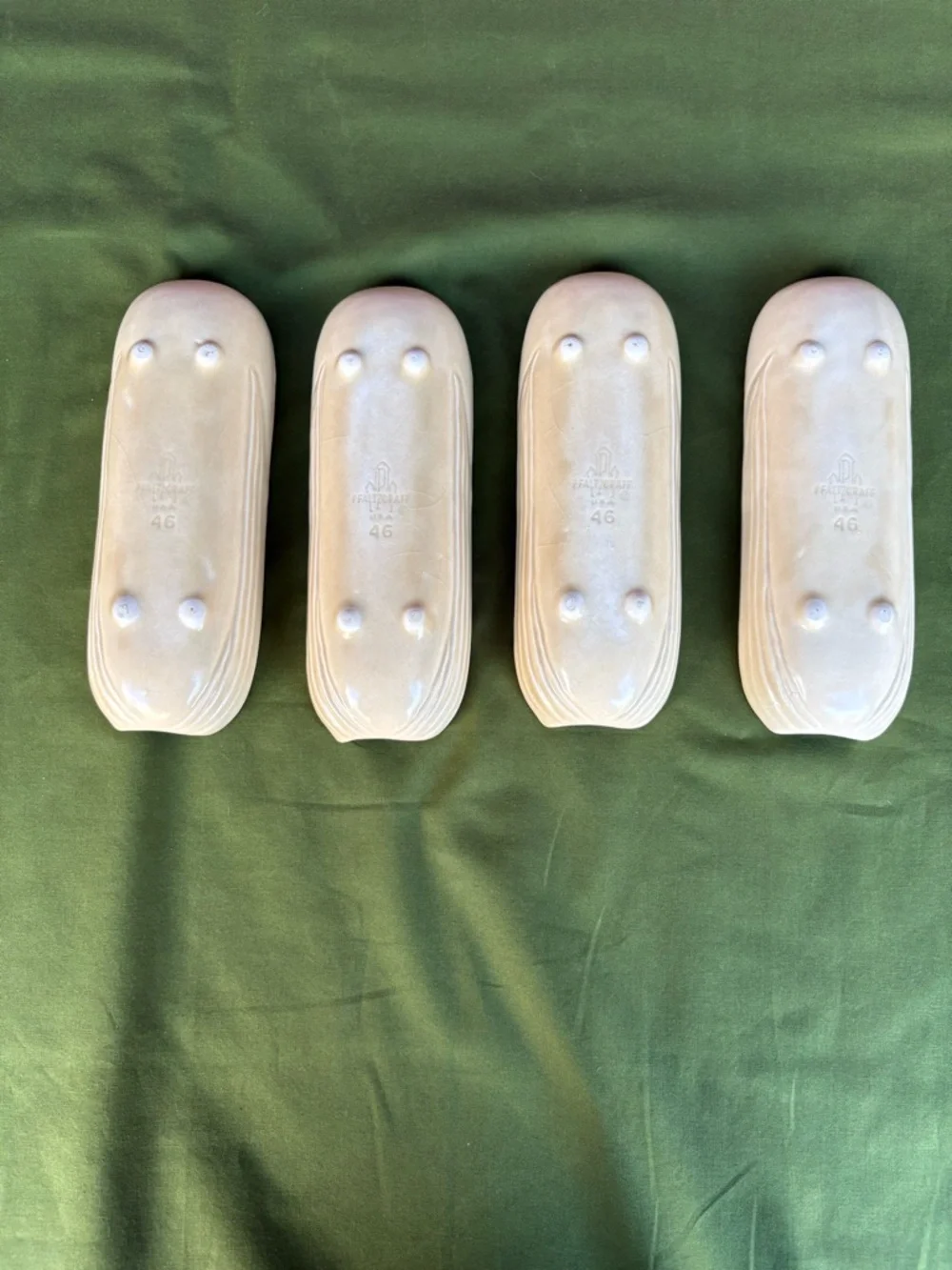 Pfaltzgraff Corn on the Cob Dishes Set of 4 USA Vintage Ceramic